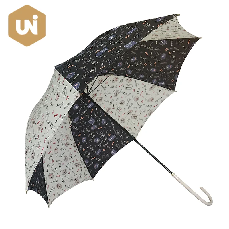 ʻO ka Manual Open Adult Rubber Stick Umbrella ka mea hilinaʻi loa i kēlā me kēia lā no ka pale ʻana i ka ua no nā mea hoʻohana o kēia wā