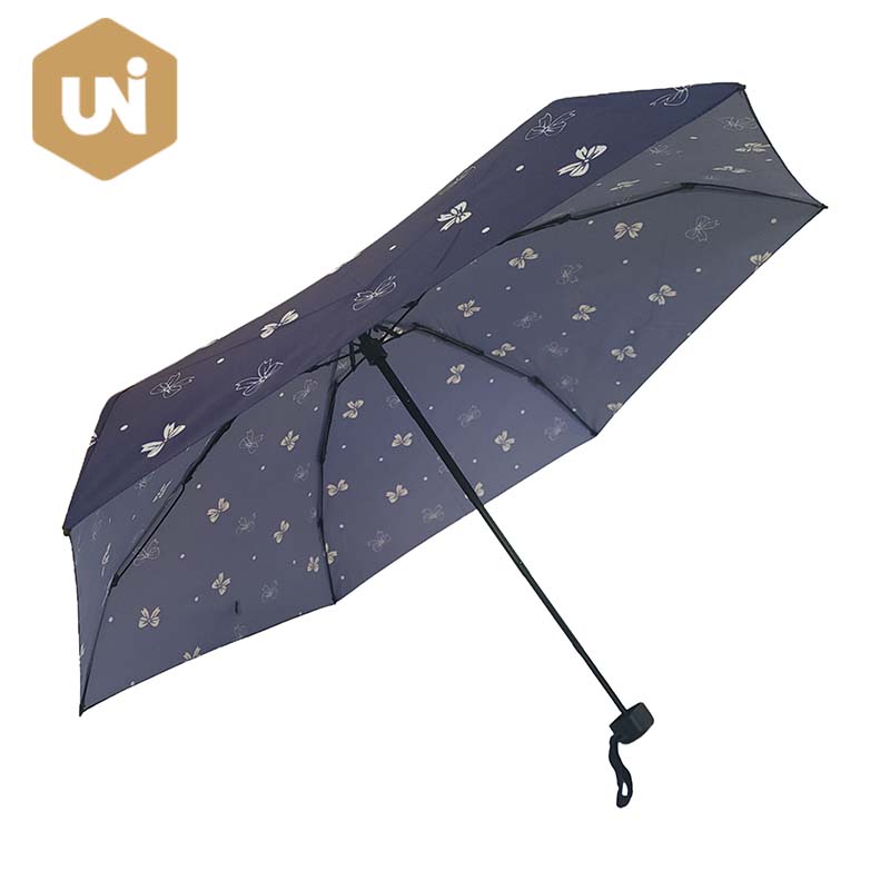 5 Hoʻopaʻa ʻia ʻo Open Compact Umbrella