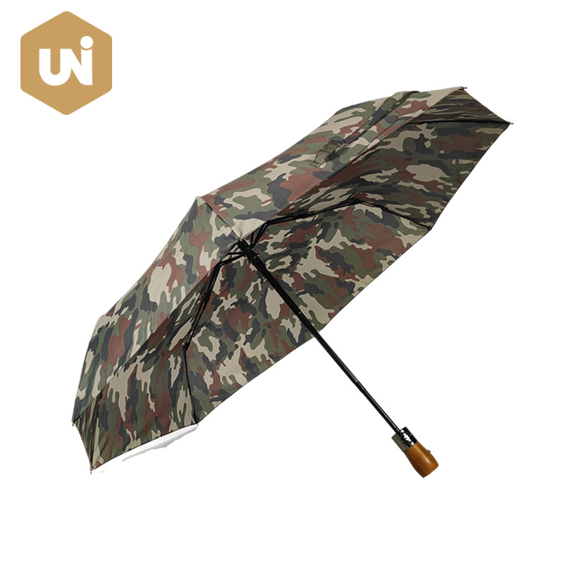 Wehe a pani ʻo Camouflage Gent Folding Auto Umbrella