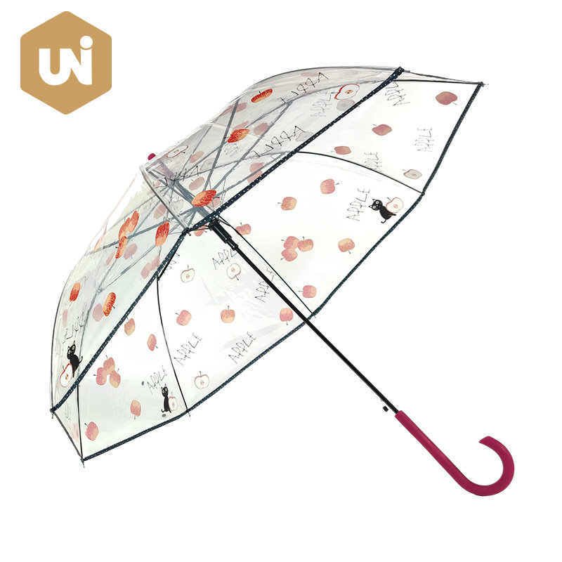 Pukiki Clear POE Lede Umbrella