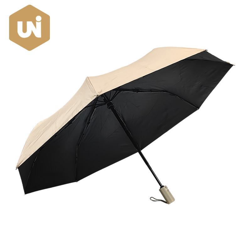 Pepe ʻAʻa Wehe A Pani ʻAʻa i ka Umbrella uhi ʻeleʻele