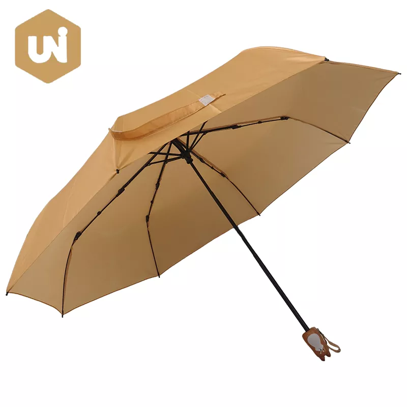 Shiba & Cat Wooden Handle Umbrella