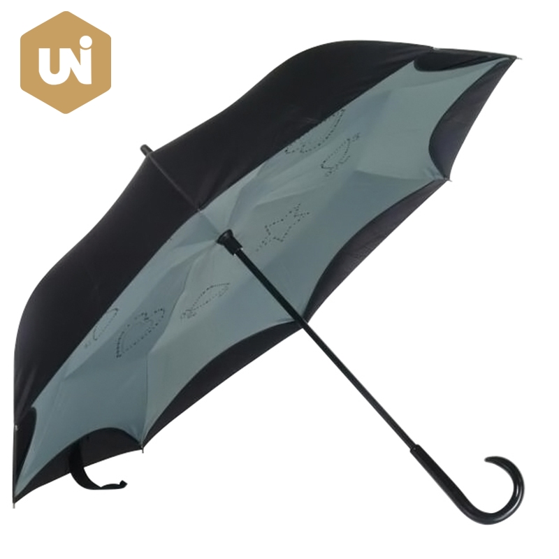 Umbrella inverted