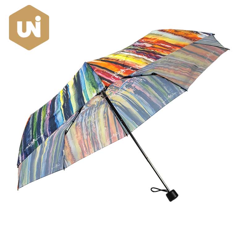 Pocket Portable Super Mini 3 ʻāpana ua Umbrella
